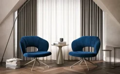 Poltrona con seduta fissa Miranda lounge in Offerta Outlet^Cattelan Italia Clearance