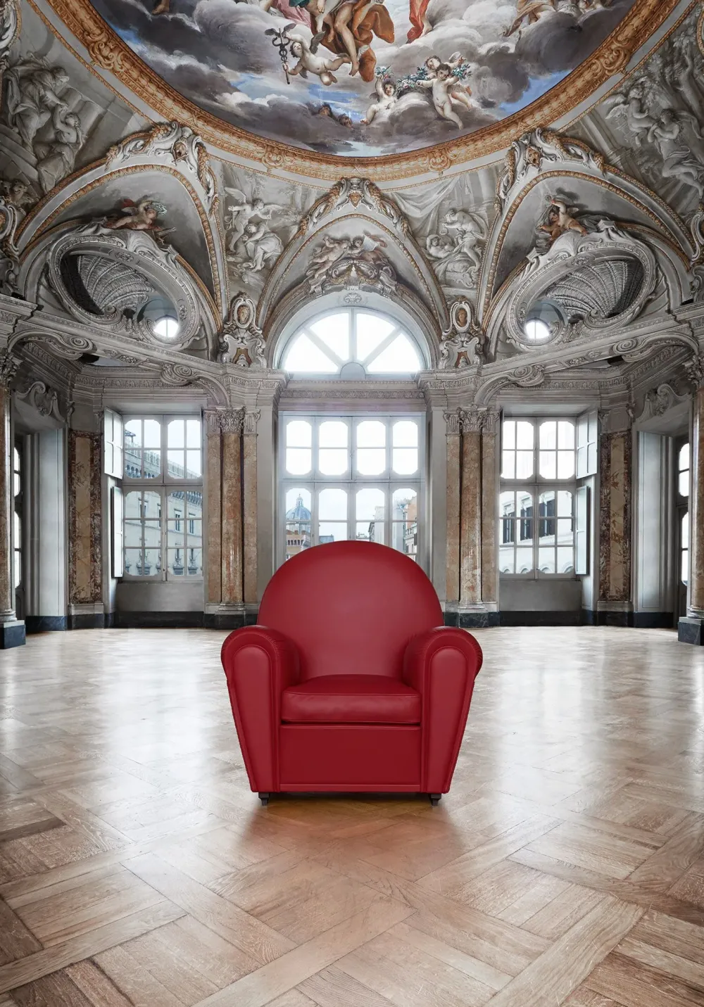 Online Poltrona con seduta fissa Vanity fair a prezzo Outlet Poltrone