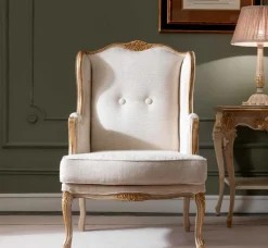 Vittorio Grifoni Poltrona con seduta fissa 2257 poltrona in Offerta Outlet- Poltrone