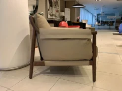 Best Poltrona con seduta fissa Times lounge in Offerta Outlet Poltrone