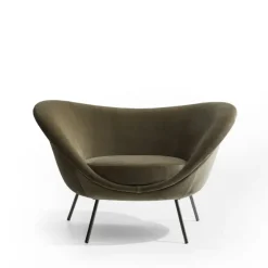 Molteni & C Poltrona con seduta fissa D.154.2 gio ponti   in Offerta Outlet- Poltrone