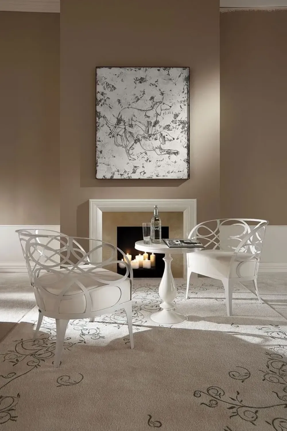 Clearance Poltrona con seduta fissa Noè a prezzo Outlet Poltrone