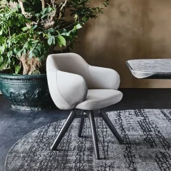 Cattelan Italia Poltrona con seduta fissa Bombè a prezzo scontato- Poltrone