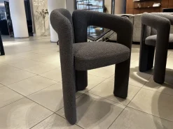 Poltrona con seduta fissa 562 dudet a prezzo scontato Poltrone