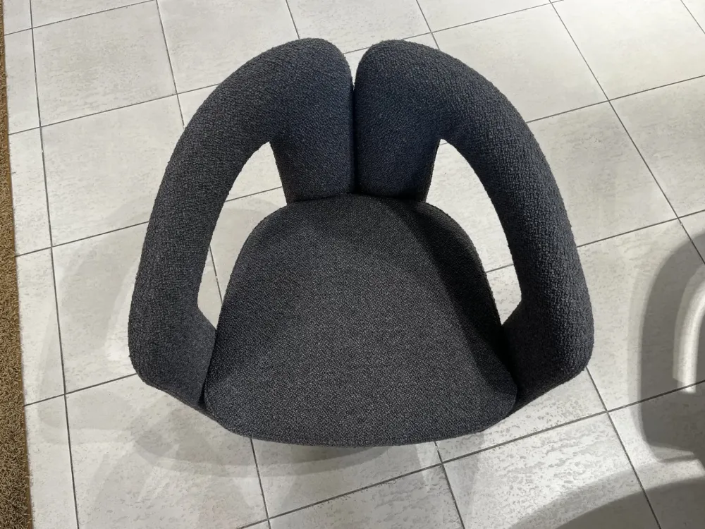 Poltrona con seduta fissa 562 dudet a prezzo scontato Poltrone