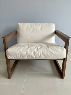 Artigianale Poltrona Dakar in Pelle SCONTATA- Poltrone