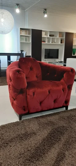 Poltrona Deliziante in Tessuto SCONTATA^Calia Clearance