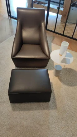 Hot Poltrona Doda in Pelle SCONTATA Poltrone