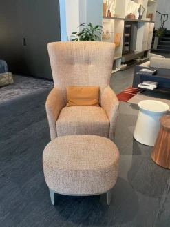 Clearance Poltrona Gentleman reserved in Pelle SCONTATA Poltrone