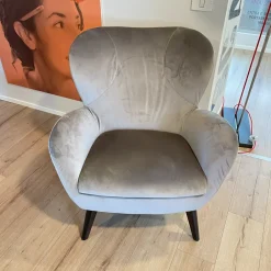 Poltrona in Microfibra Poltroncina cora a prezzo scontato^Doimo Salotti Discount