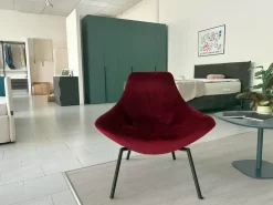 Poltrona in Microfibra Thelma in Offerta Outlet^Doimo Salotti Online