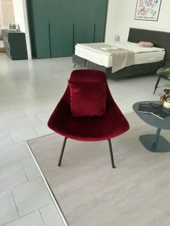 Poltrona in Microfibra Thelma in Offerta Outlet^Doimo Salotti Online