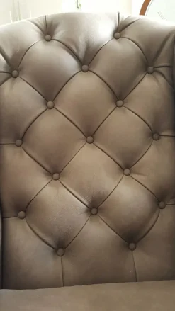 Cavadivani Poltrona in Pelle Kelly in Offerta Outlet- Poltrone