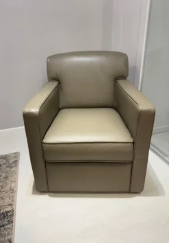 Poltrona in Pelle Lola in Offerta Outlet^Nicoletti Home Best