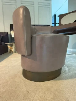 Sale Poltrona in Pelle Poltrona anais girevole a prezzo scontato Poltrone