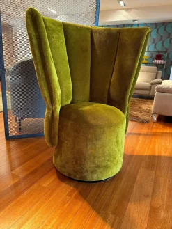 Calia Poltrona in stile design Vivì in Offerta Outlet- Poltrone