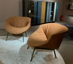 Lago Poltrona in stile design Nacho in Offerta Outlet- Poltrone