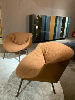 Lago Poltrona in stile design Nacho in Offerta Outlet- Poltrone