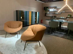 Lago Poltrona in stile design Nacho in Offerta Outlet- Poltrone