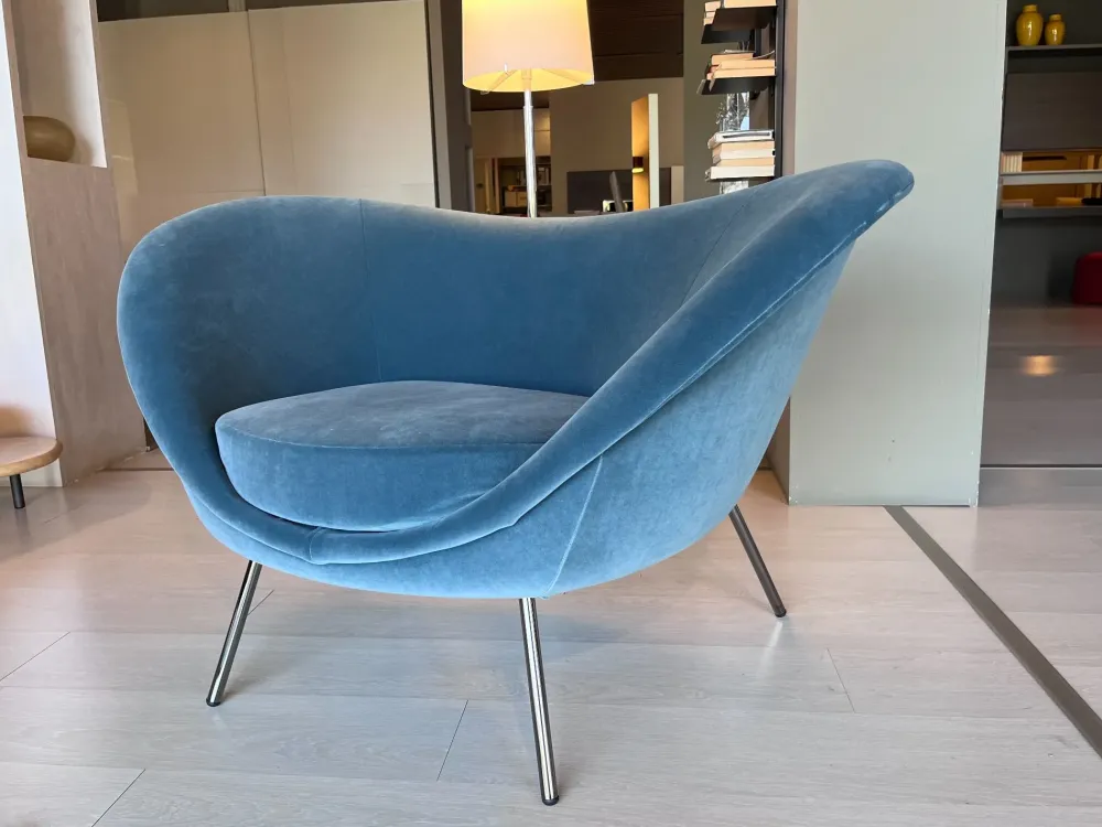 Molteni & C Poltrona in stile design Gio ponti -collezione heritage in Offerta Outlet- Poltrone