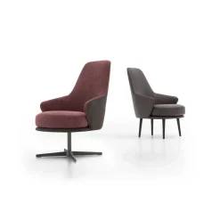 Le Comfort Poltrona in Tessuto Amy in Offerta Outlet- Poltrone