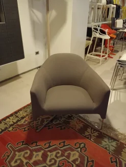 Hot Poltrona in Tessuto Bali in Offerta Outlet Poltrone