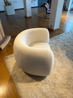 Poltrona in Tessuto Cinnamon in Offerta Outlet^Molteni & C