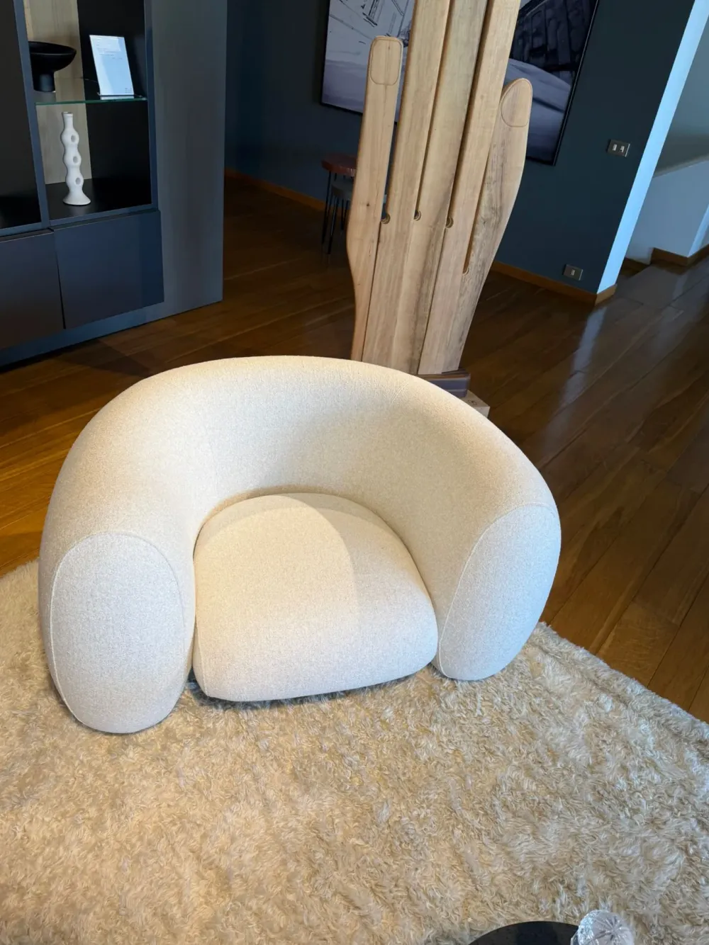 Poltrona in Tessuto Cinnamon in Offerta Outlet^Molteni & C