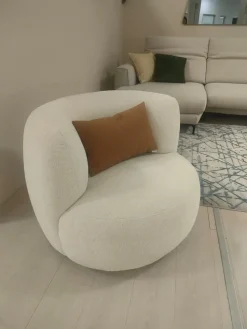 Franco Ferri Poltrona in Tessuto Elisa a prezzo scontato- Poltrone