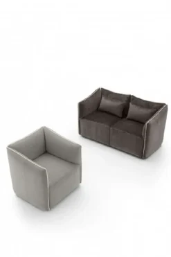 Poltrona in Tessuto Kubik a prezzo scontato^Artigianale New