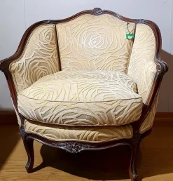 Collezione esclusiva Poltrona in Tessuto Luigi xv in Offerta Outlet- Poltrone