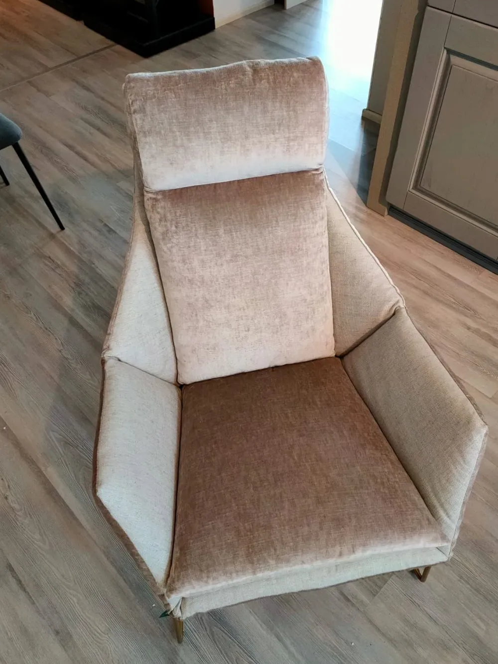 Clearance Poltrona in Tessuto New york berger in Offerta Outlet Poltrone