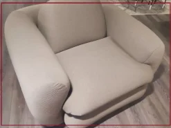 Dienne Salotti Poltrona in Tessuto Poltrona dienne curvi    a prezzo Outlet- Poltrone