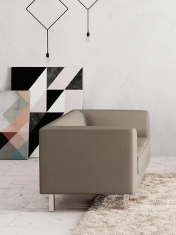 Las Mobili Poltrona in Tessuto Set - composizione 2 divani a prezzo scontato- Poltrone