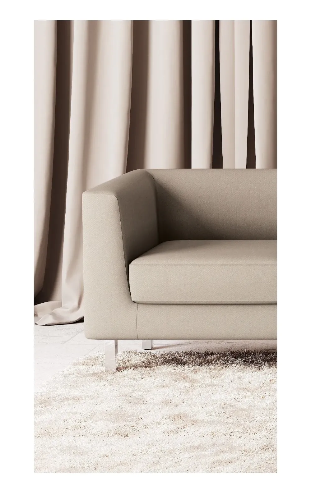 Las Mobili Poltrona in Tessuto Set - composizione 2 divani a prezzo scontato- Poltrone