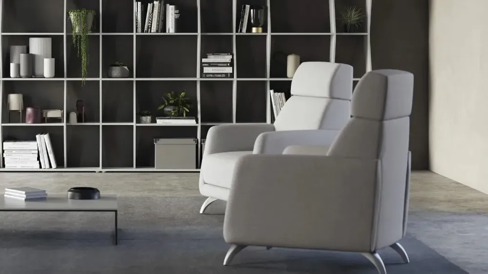 Doimo Salotti Poltrona Isabel * in Tessuto SCONTATA- Poltrone