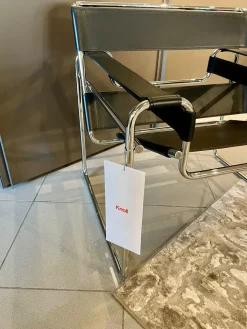 Poltrona wasilly in Pelle SCONTATA^Knoll Clearance