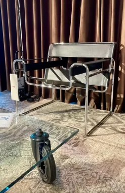 Poltrona wasilly in Pelle SCONTATA^Knoll Clearance