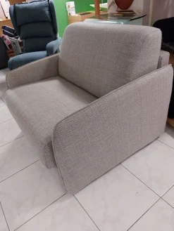 Rosini Poltrona letto in Tessuto Riva in Offerta Outlet- Poltrone Letto