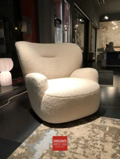 Gervasoni Poltrona Loll 09 in Tessuto SCONTATA- Poltrone