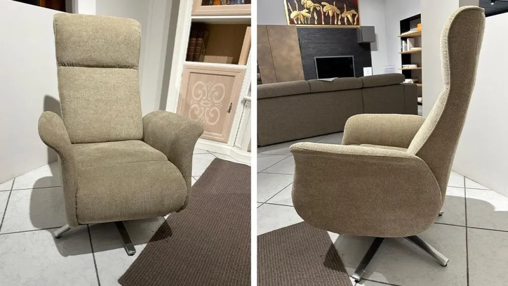 Best Poltrona Mary in Tessuto SCONTATA Poltrone