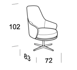 Collezione esclusiva Poltrona modello Amy a prezzi outlet- Poltrone