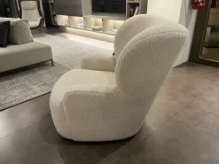 Poltrona modello Loll 09 girevole con forte sconto^Gervasoni Clearance
