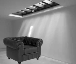 Sale Poltrona modello Poltrona myhome ecopelle chester ad un prezzo conveniente Poltrone