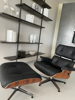 Alivar Poltrona modello Poltrona con pouf lounge chair eames   con forte sconto- Poltrone