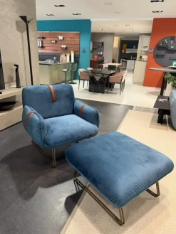 Franco Ferri Poltrona Molly in Tessuto SCONTATA- Poltrone