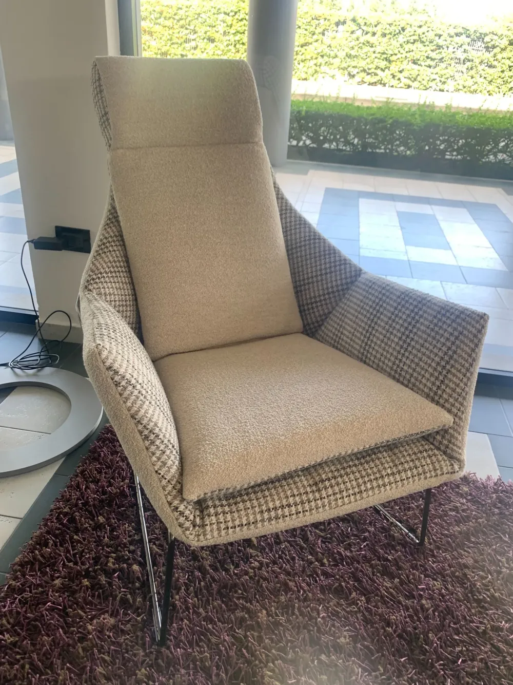 Outlet Poltrona New york bergère in Tessuto SCONTATA Poltrone