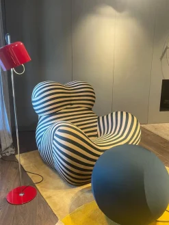 B&B Italia Poltrona Poltrona gaetano pesce up50 in Tessuto SCONTATA- Poltrone