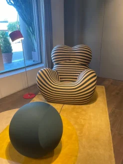 B&B Italia Poltrona Poltrona gaetano pesce up50 in Tessuto SCONTATA- Poltrone