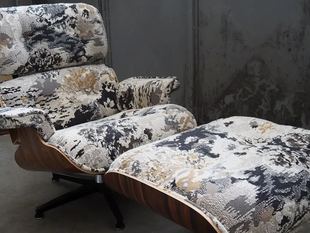 Poltrona Poltrona girvole modello eames in Pelle SCONTATA Poltrone